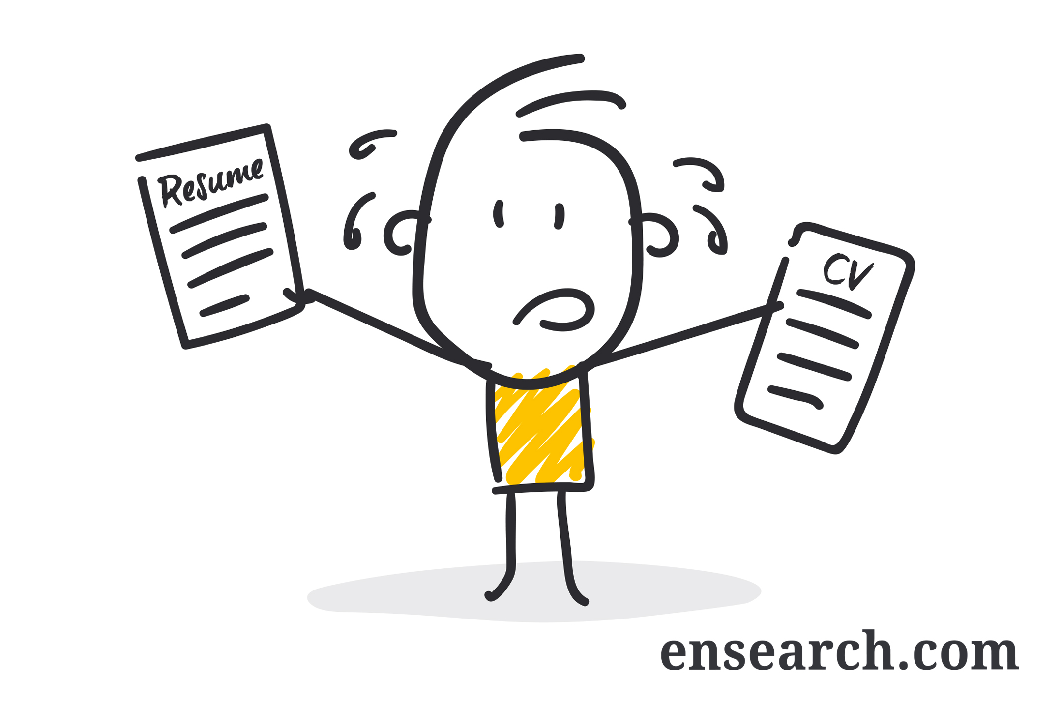 Is There a Difference Between a Resume and a CV? ENSEARCH